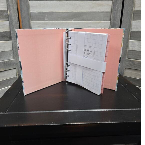 6x7 Ring Binder Address Book & Password Organizer | Markings by C.R. Gibson - Picture 4 of 10